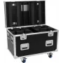 ROADINGER Flightcase für 4x LED IP TMH-H420 Wash Moving Heads mit Rollen