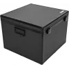 ROADINGER SAB-1 Universal Flight Case Schwarz – Robuster Schutz für den Transport von Audio-Equipment