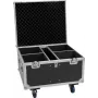 ROADINGER UG-1 Universal-Equipment-Case mit Rollen, 75 x 64,5 x 57 cm, 100 kg Traglast, Schwarz/Silber