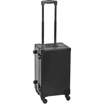ROADINGER UKC-4R Universal-Trolley-Koffer mit Teleskopgriff Schwarz, Innenmaß 45,5 x 27,5 x 20 cm