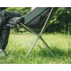 ROBENS Pilgrim Falt-Campingstuhl 120 kg Schwarz/Grau