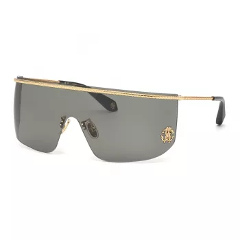 ROBERTO CAVALLI Unisex Sonnenbrille SRC012M990300 Oversized Kunststoffrahmen UV400