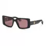 Roberto Cavalli Damen Cat-Eye-Sonnenbrille SRC039S 51mm Goldrahmen Braunes Gradient-Glas SRC039S51700Y