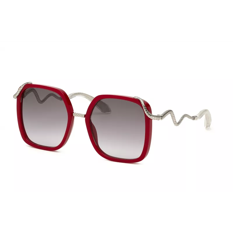 Roberto Cavalli Damen-Sonnenbrille SRC003M5509EZ Oversized Grau Gradient 55mm