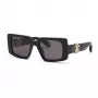 Roberto Cavalli Damen-Sonnenbrille SRC039M510700 Butterfly-Rahmen grau verlaufende Gläser 51 mm