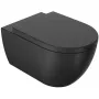 Roca WHTP00503NMSE Arc Wandhängendes Smart-Toilette, Rimless, Schwarz Matt, mit Bidet, Trockner, UV-Sterilisation, Geruchsneutralisierer, Nachtlicht, Fernbedienung