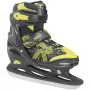 Roces Jokey Ice 3.0 Junge verstellbare Schlittschuhe Schwarz Limette 30-33
