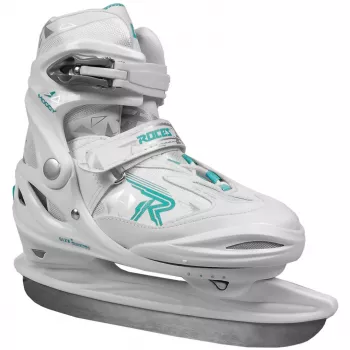 ROCES Moody Ice 3.0 Mädchen Weiß/Mint Verstellbare Schlittschuhe 30-35