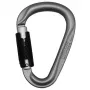 Rock Empire HMS Smart 2T Automatic Twist-Lock Karabiner - Grau/Silber