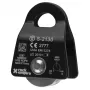 ROCK EMPIRE Pulley Small SS - Einfache feste Seilrolle, Edelstahl, 22 kN MBS