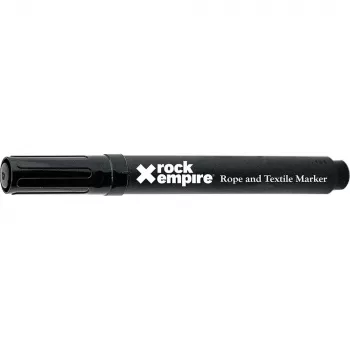Rock Empire Rope Marker Pen - Schwarz, Permanent, Wasserfest, UV-beständig, Abriebfest, Schnelltrocknend, Filzspitze, Ungiftig, für Kletter-, Höhlen-, Baum- und Rettungsseile