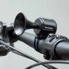 ROCKBROS elektronische Fahrradklingel - Schwarz, 110-120 dB, 4 Töne, wiederaufladbar, IPX4