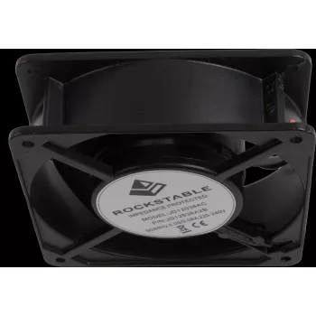 Rockstable 120mm Lüfter - Gehäuselüfter - 112 m³/h - Schwarz - 1 Stück - 610 g (RS19-FT1212)