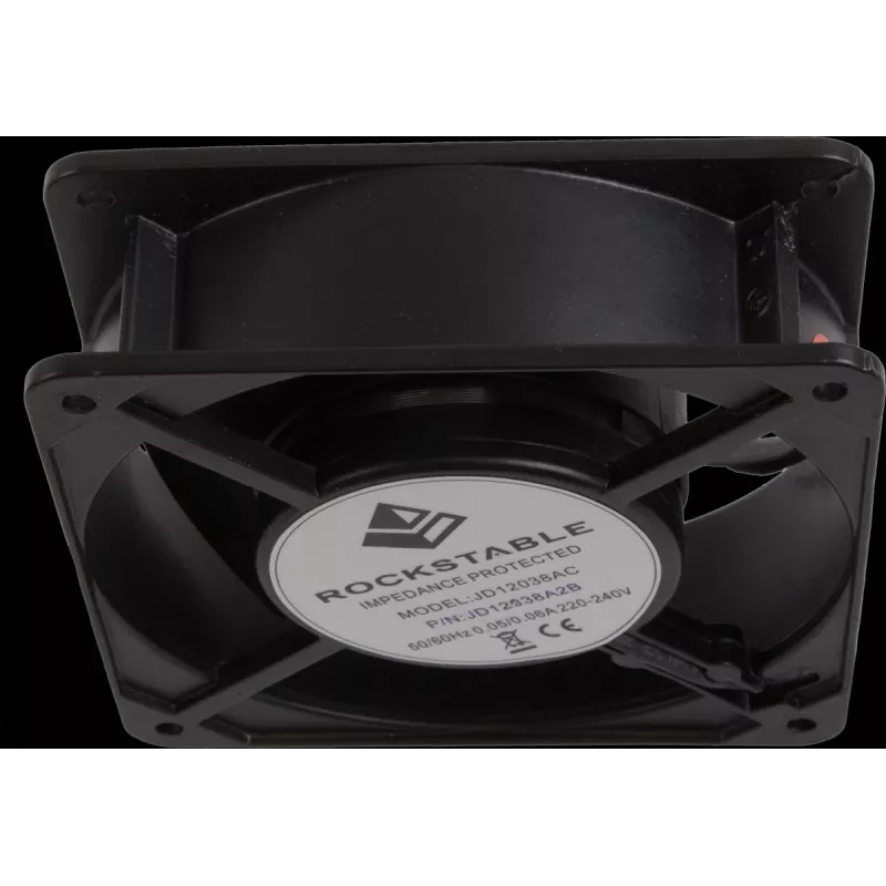 Rockstable 120mm Lüfter - Gehäuselüfter - 112 m³/h - Schwarz - 1 Stück - 610 g (RS19-FT1212)