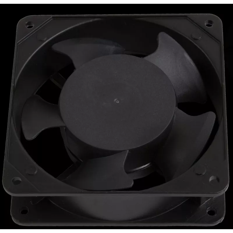 Rockstable 120mm Lüfter - Gehäuselüfter - 112 m³/h - Schwarz - 1 Stück - 610 g (RS19-FT1212)