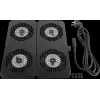 Rockstable 19 inch Kühlelement - Lüftereinschub - Einbaulüfter - Stahl - Schwarz - 1 Stück - 2,92 kg (RS19-FT68)