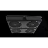Rockstable 19 inch Kühlelement - Lüftereinschub - Einbaulüfter - Stahl - Schwarz - 1 Stück - 2,92 kg (RS19-FT68)