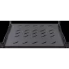 Rockstable 1U 19 Zoll Heavy Duty Rack-Einlegeboden - 100 kg Traglast, SPCC-Stahl, Schwarz (RS19-SFH78)