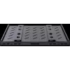 Rockstable 1U 19 Zoll Heavy Duty Rack-Einlegeboden - 100 kg Traglast, SPCC-Stahl, Schwarz (RS19-SFH78)