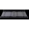 Rockstable 1U 19 Zoll Heavy Duty Rack-Einlegeboden - 100 kg Traglast, SPCC-Stahl, Schwarz (RS19-SFH78)