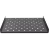 Rockstable 1U 19-Zoll Heavy-Duty Rack-Einlegeboden - Festes Regal - SPCC-Stahl - Schwarz - 1 Stück - 3,2 kg (RS19-SFH68)