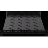 Rockstable 1U 19-Zoll Heavy Duty Shelf - Festes Rack-Regal - SPCC kaltgewalzter Stahl - Schwarz - 50 kg Tragfähigkeit - 760 mm Tiefe (RS19-SFH76)