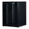 Rockstable 22U 19-Zoll Serverschrank mit Gittertür - Standschrank - 22U - 800 kg Tragfähigkeit - abschließbare Tür - Montageschienen - verstellbare Füße (RS19-8822PP)