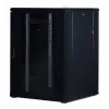 Rockstable 22U 19-Zoll Serverschrank mit Gittertür - Standschrank - 22U - 800 kg Tragfähigkeit - abschließbare Tür - Montageschienen - verstellbare Füße (RS19-8822PP)