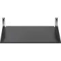 Rockstable 2U 19 Zoll Festes Rackregal - Stahl - Schwarz - 2,75 kg (RS19-FH21)