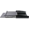 Rockstable 2U 19-Zoll Rack-Schubladeneinheit - Schwerlaststahl - Schwarz - SPCC kaltgewalzter Stahl - Schiebeschublade - 6,92 kg (RS19-TH02)