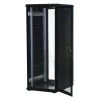 Rockstable 32U 19 inch Server-Rack mit Mesh-Türen - Freistehender Rahmen - 32U - 800 kg - Schloss - Montageschienen - verstellbare Füße (RS19-6832PP)