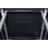 Rockstable 32U 19 inch Server-Rack mit Mesh-Türen - Freistehender Rahmen - 32U - 800 kg - Schloss - Montageschienen - verstellbare Füße (RS19-6832PP)