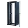 Rockstable 42U 19 Zoll Server-Schrank mit Glastür - Standschrank - 42U - 800 kg - Schlüsselschloss - Montageschienen - verstellbare Füße (RS19-8842)