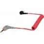 Rode SC7 Mikrofonkabel - 3,5mm TRS Stecker auf 3,5mm TRRS Stecker - 17 cm - abgeschirmt - Rot