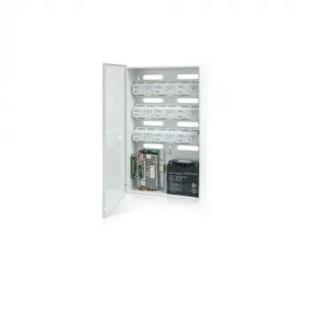 ROGER ME-5-S Aufputz-Metallgehäuse für Zutrittskontrollsysteme, IP54, Lichtgrau (RAL 7035)