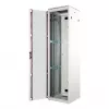 ROLINE 19-Zoll Netzwerkschrank Pro 47 HE, 600x600 BxT Glastür Grau