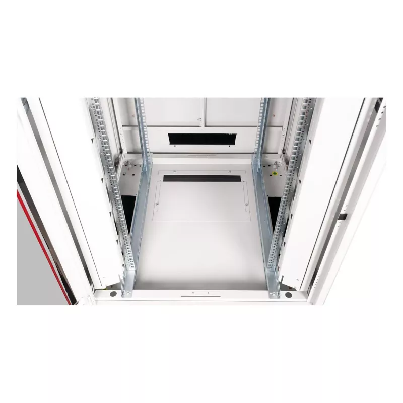 ROLINE 19-Zoll Netzwerkschrank Pro 47U, 800x800mm Glastür Grau