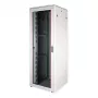 ROLINE 19-Zoll Netzwerkschrank Pro 47U, 800x800mm Glastür Grau