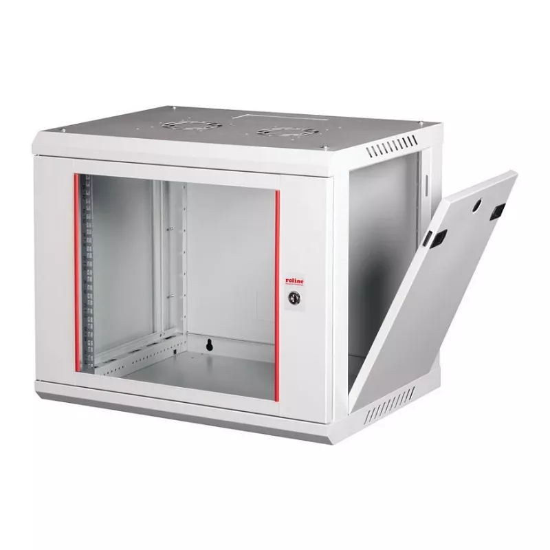 ROLINE 19-Zoll-Wandgehäuse Basic Plus 6U 600x450 mm BxT Grau