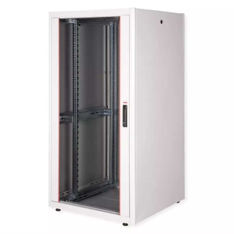 ROLINE Basic Netzwerkschrank Glastür 800 x 800 (B x T)