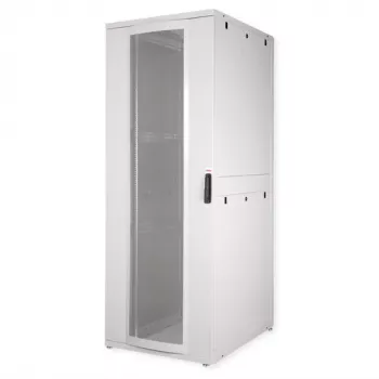 ROLINE Pro Network Rack 800 x 1000 mm (B x T) - 42U 19 Zoll Server-Schrank, Grau
