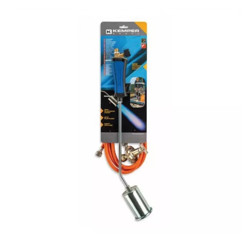 Dachbrenner 86cm mit Reduzierstück Kemper 5m