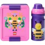 ROOM COPENHAGEN LEGO Lunch Set Bee - 2-teiliges Set mit Trinkflasche und Brotdose, Lila