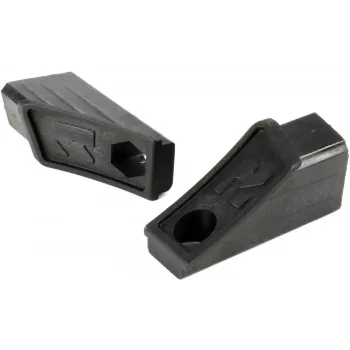 Root Industries Deck Rear Plugs - Schwarze Nylon-Stunt-Scooter-Deck-Endkappen (Paar)