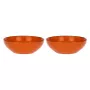 ROSE&TULIPANI Set of 2 Concerto Arancione Salad Bowls - Orange, 26 cm
