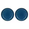 ROSE&TULIPANI Set mit 2 Concerto Blu Avio runden Schüsseln - Marineblau, 30 cm