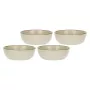 ROSE&TULIPANI Set mit 4 Concerto Avorio Salatschüsseln - Elfenbein, 20 cm