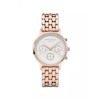 ROSEFIELD NWG-N91 Damenuhr 33mm Roségold Edelstahl