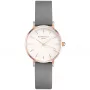 ROSEFIELD Damenuhr 26WGR-264 - 26mm Roségold Edelstahl, Cremeweißes Zifferblatt, Quarz