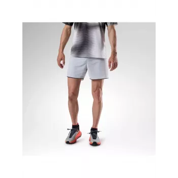 Rossignol Herren Sapa 2-in-1 Laufshorts 7 inch Grau